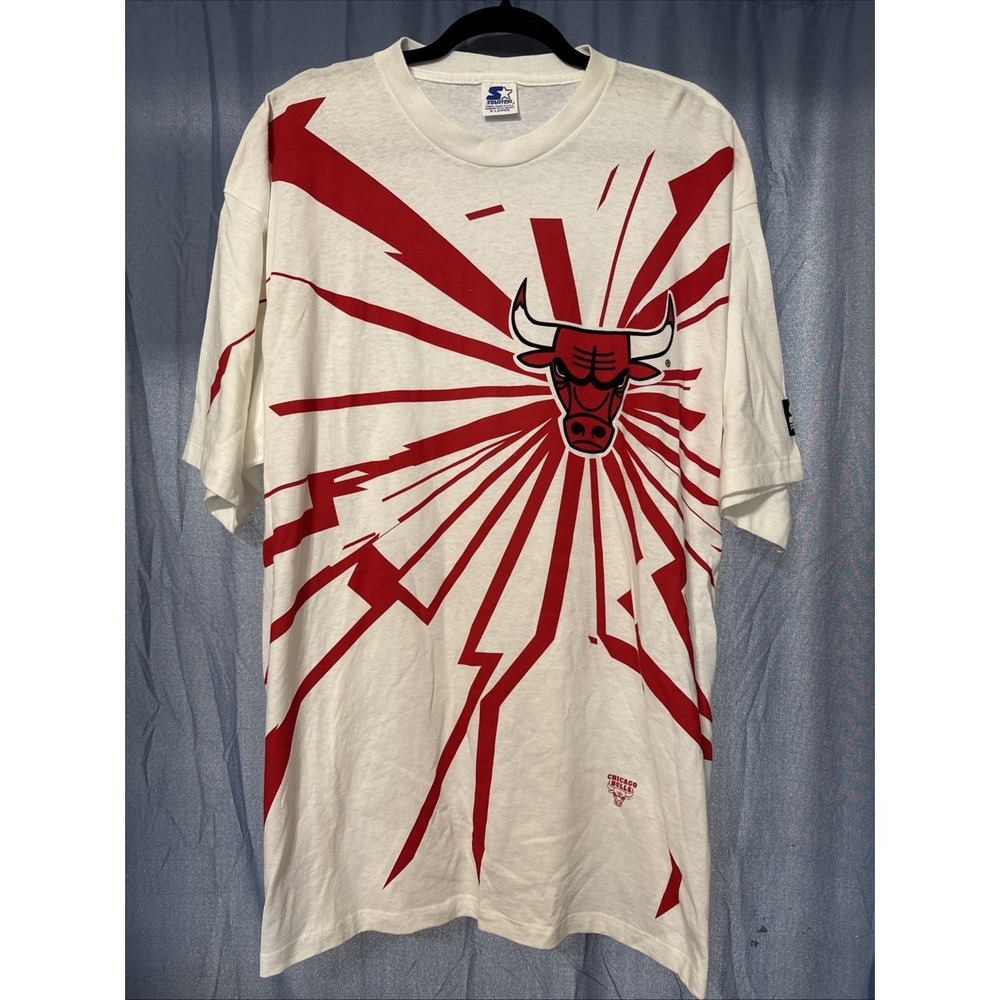 Vintage Starter Chicago Bulls NBA T-Shirt Men's XL